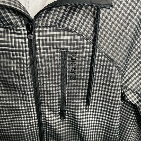 Burton hoodie jacket sweater gray size small - Picture 6 of 10